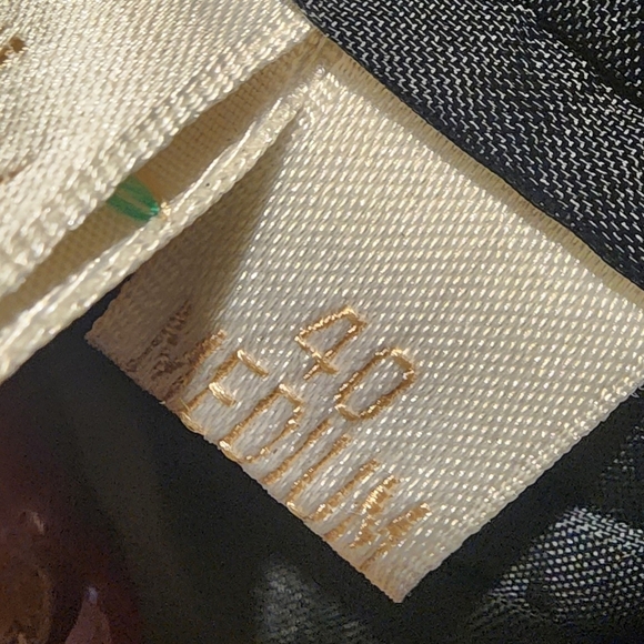 PERRY ELLIS men's Black Corduroy Blazer Size 40 Medium - Picture 11 of 15